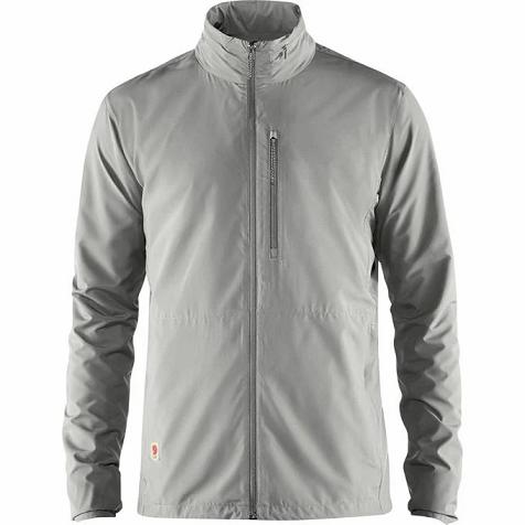 Fjallraven Men High Coast Wind Jacket Grey PH29216 Philippines